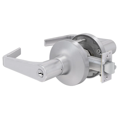 Falcon TM381P DAN Vestibule Lever Lock w/ Conventional Cylinder, Dane Style