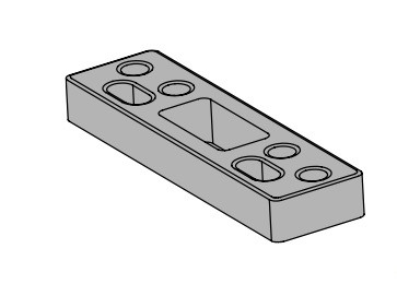 Falcon SC70A-61 Blade Stop Spacer for SC70 Series Closer