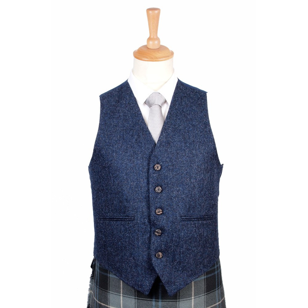 Tweed Waistcoat/Vest - Scottish Lion