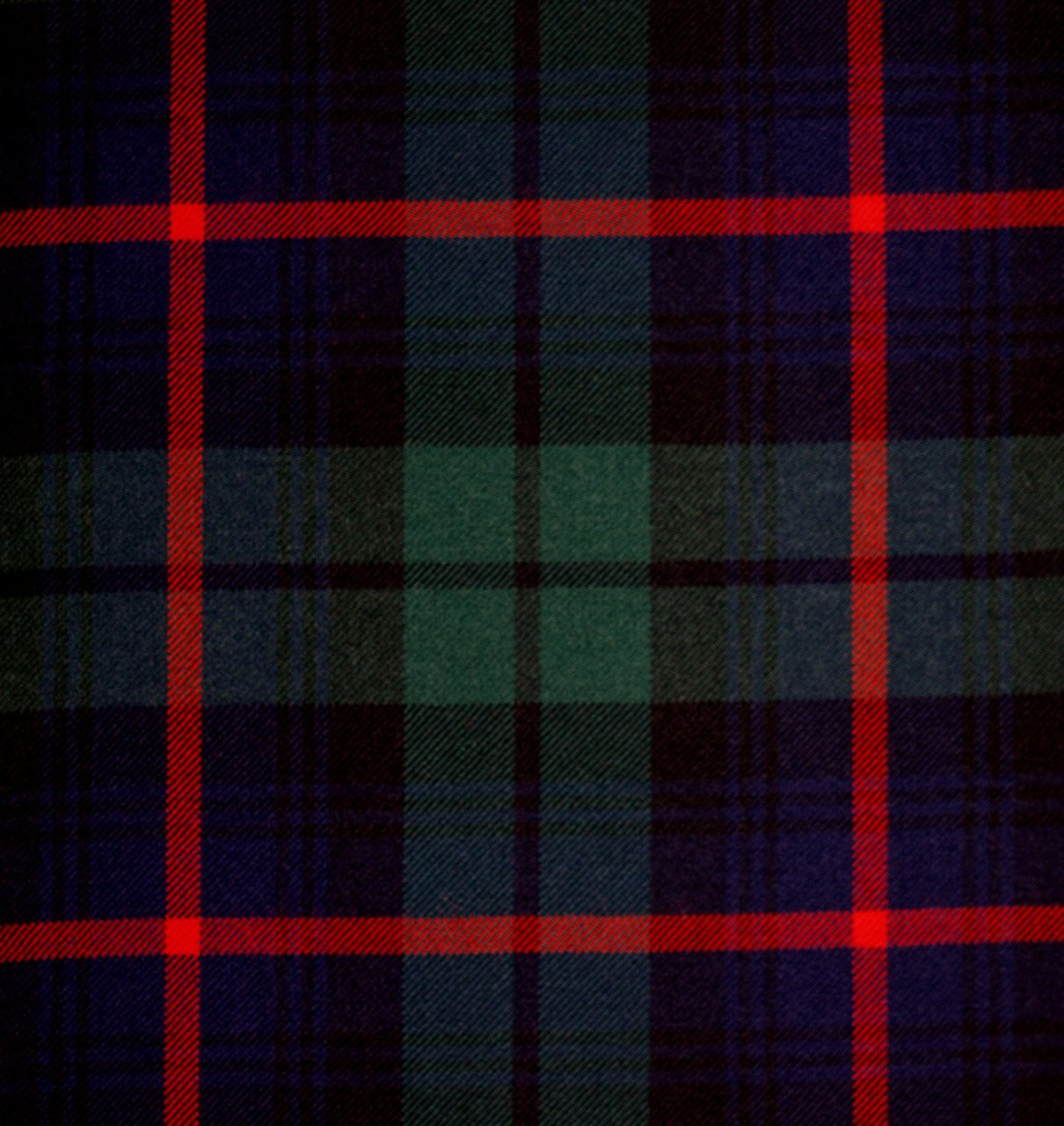 Armstrong Modern Tartan Crest Black Garden Flag - Gold Thistle Style