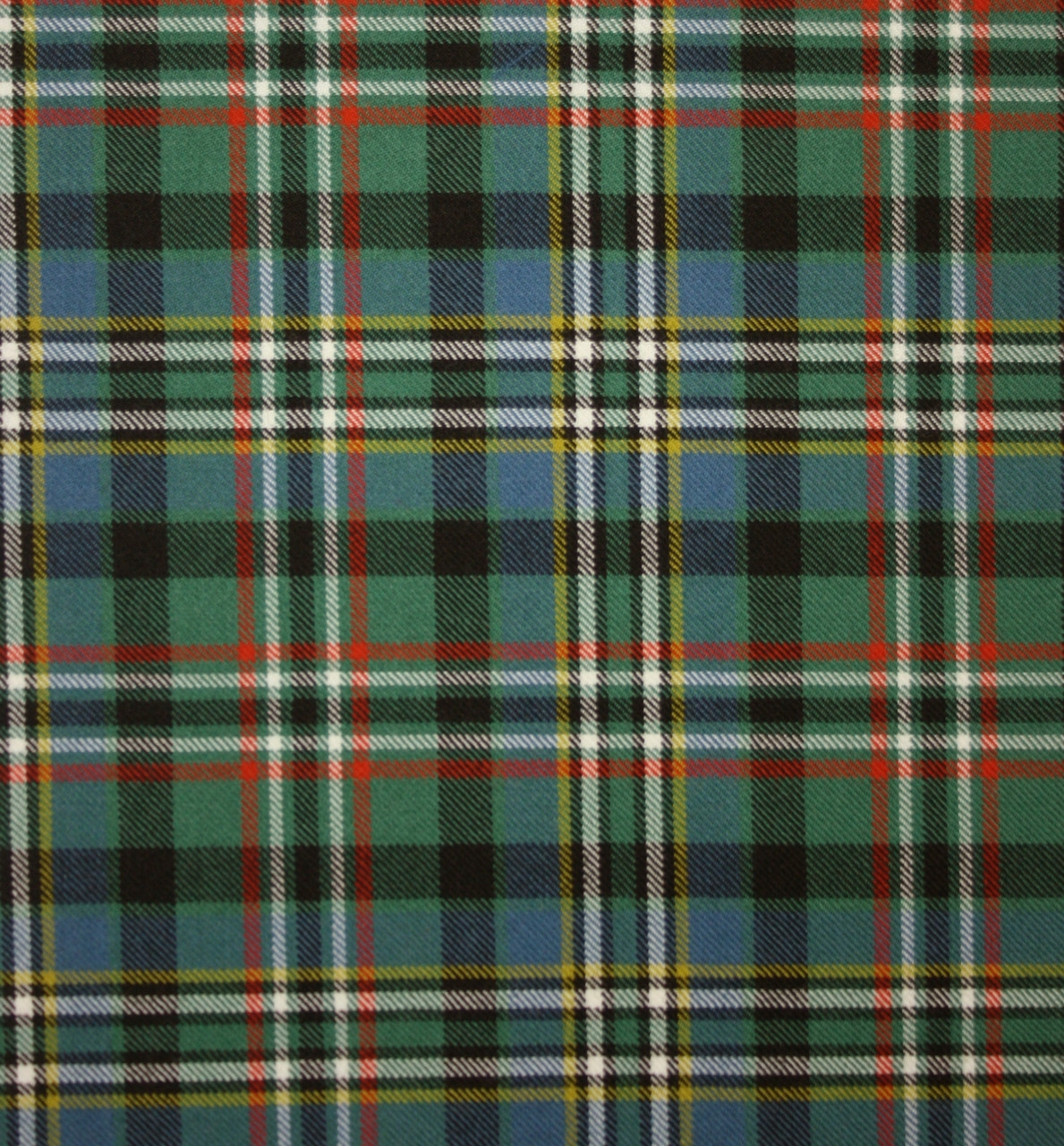green plaid kilt