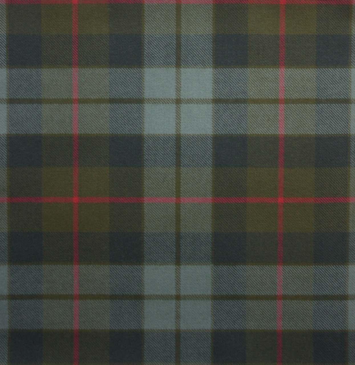 Gunn Weathered Clan Half Of Tartan Zipper Hoodie main image 0