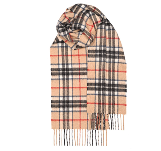 Thomson Camel Modern Cashmere Scarf