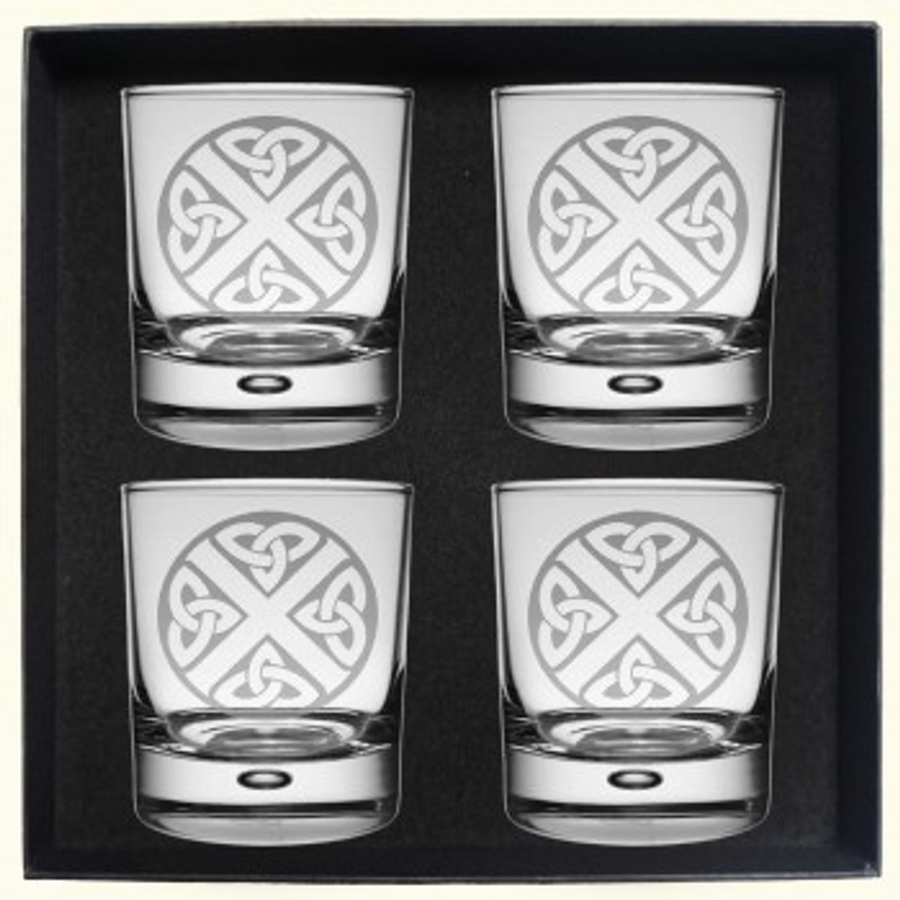 Celtic Knot Tumbler Glasses - Set of 4