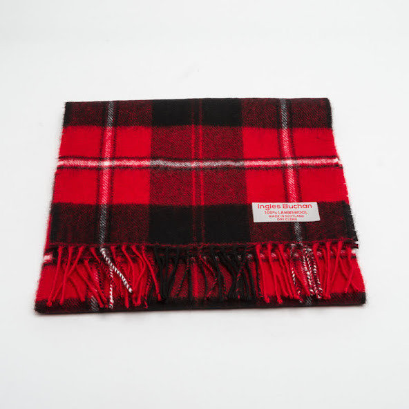 Cunningham Tartan Scarf | Scottish Lion