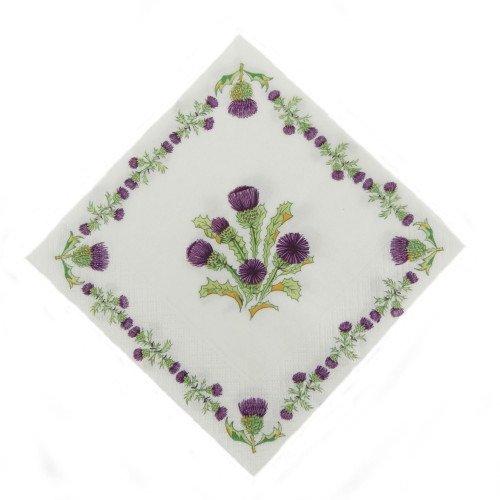 Glen Appin Scottish Thistle Napkins