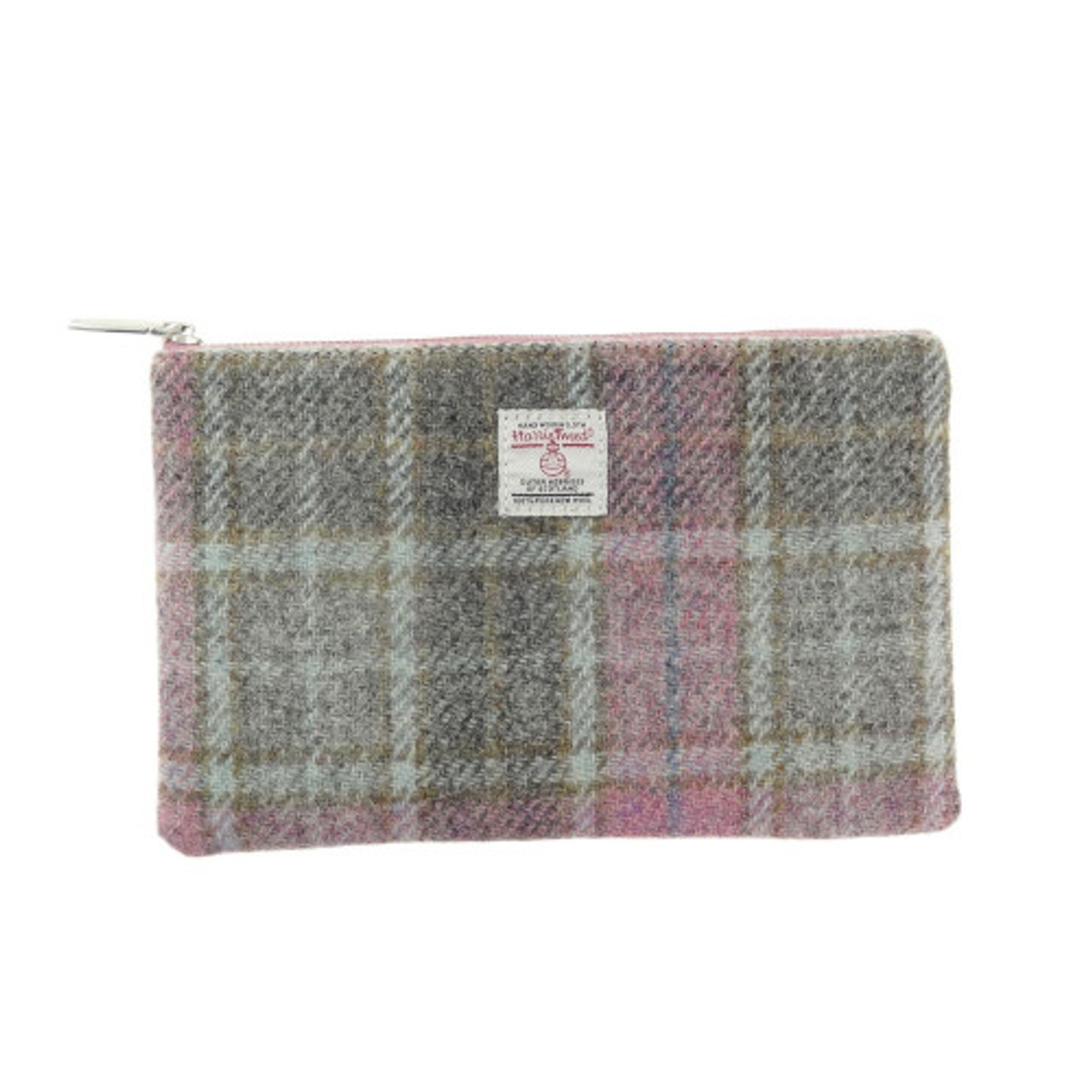 Harris Tweed® Pouch for Pocket Tissues or Hand Sanitiser Scottish Tweed Key  Ring Pouch Hand Gel Moisturiser Cover 