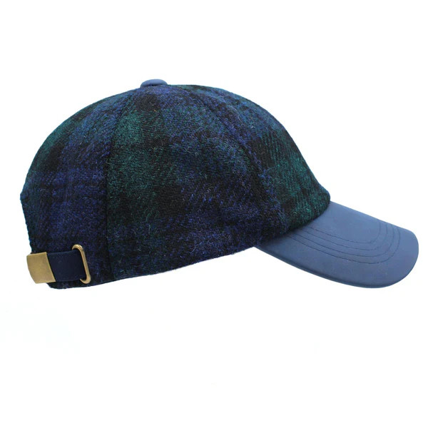 Black Watch Tartan Baseball Cap | Scottish Lion