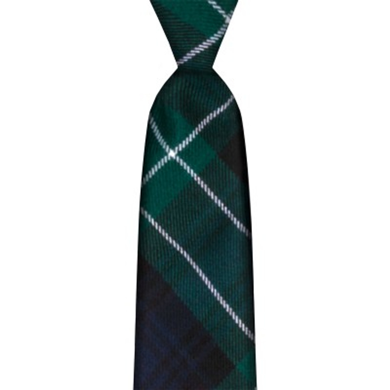 Abercrombie Modern Tartan Tie: Scottish Lion