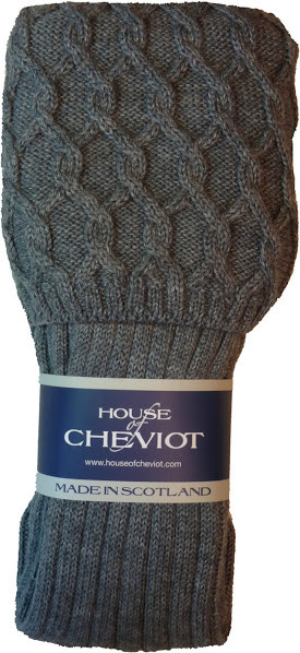 charcoal kilt socks