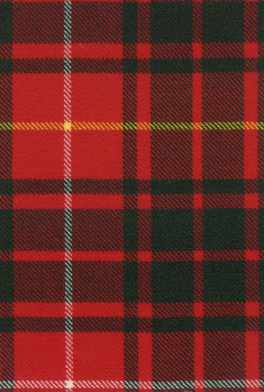 bruce tartan tie
