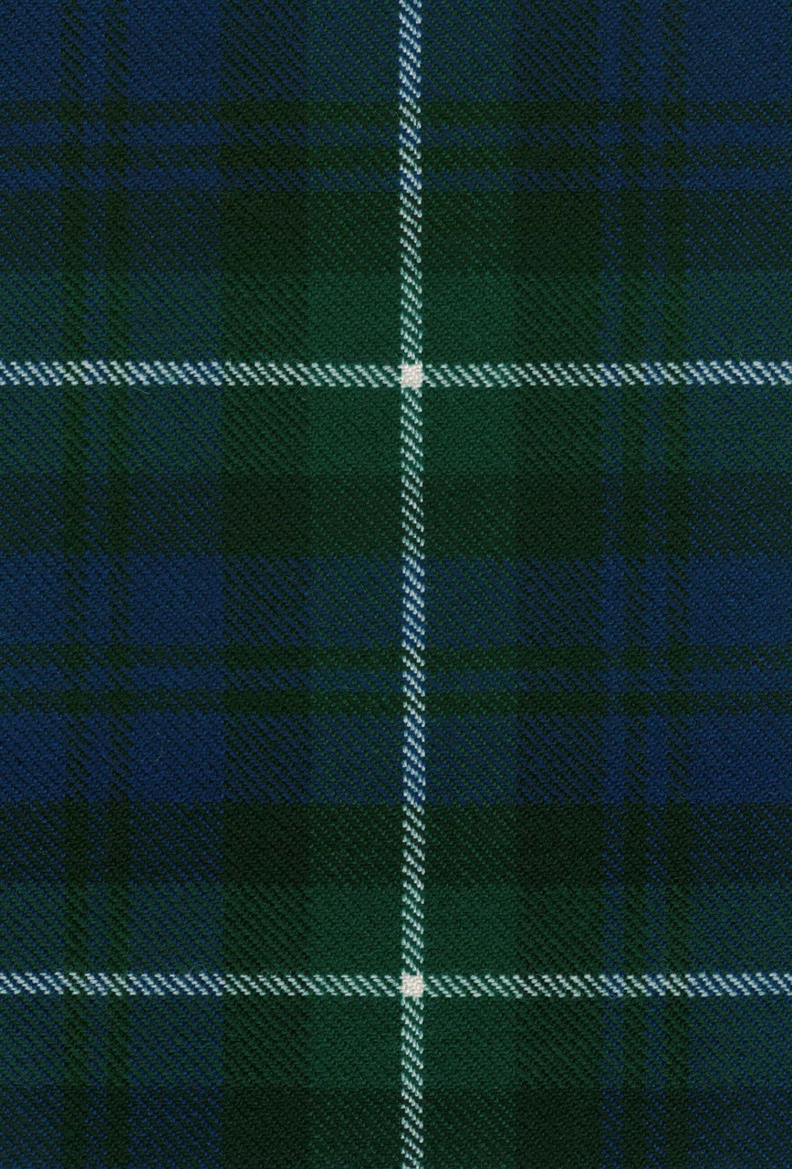 Lamont Modern Tartan Crest Garden Flag - Celtic Thistle Style