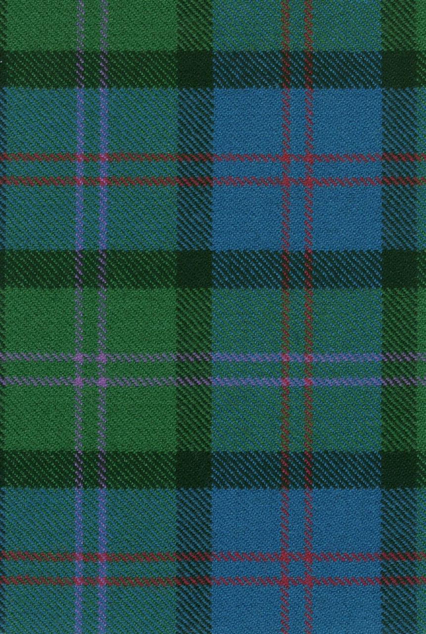 MacThomas Ancient Tartan Crest Blanket Wave Style