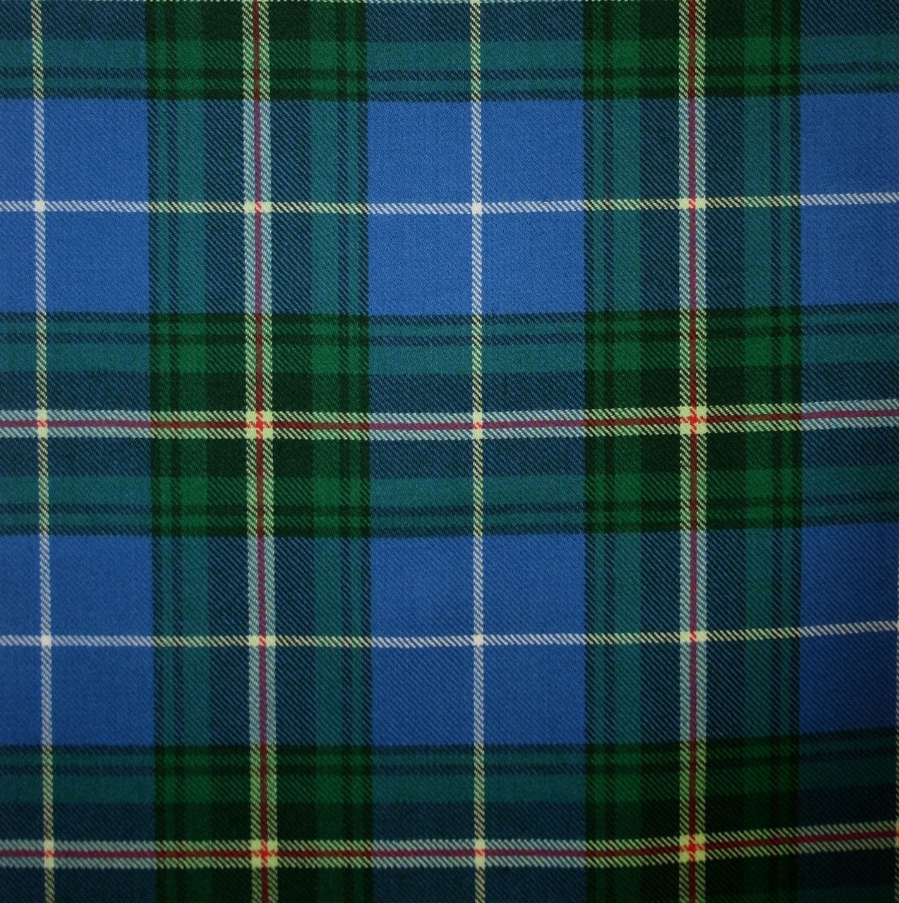 26センチ　2枚　緑青　ANTA Scotland タータンチェック 皿 NVS-