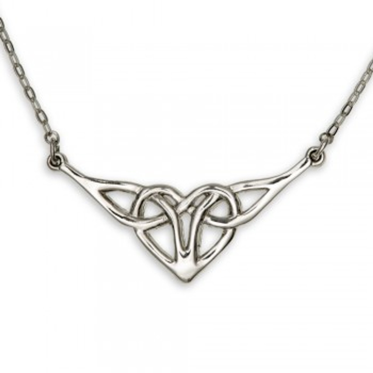 Wholesale Celtic Heart Necklace for Jewelry Making - TierraCast