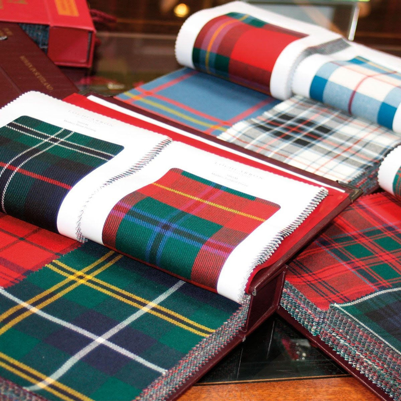 Fabric Swatch Medium Weight Tartan