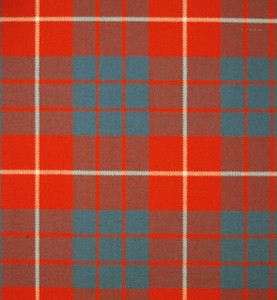 Hamilton Red Ancient Heavy Weight Tartan