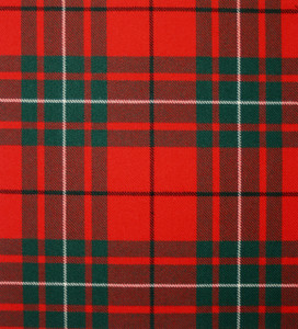 MacAuley Red Modern Heavy Weight Tartan