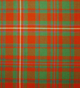 MacKinnon Red Ancient Heavy Weight Tartan