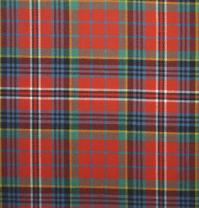 MacPherson Red Ancient Medium Weight Tartan MacPherson Red Ancient Medium Weight Tartan