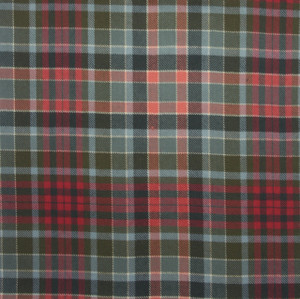 Gordon Red Weathered Light Weight Tartan