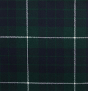 Hamilton Green Modern Light Weight Tartan