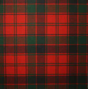 Robertson Red Modern Light Weight Tartan