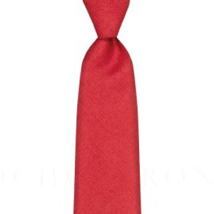 Weathered Red Wool Tie