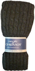 Harris Charcoal Kilt Hose