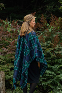 ladies tartan serape ladies tartan serape