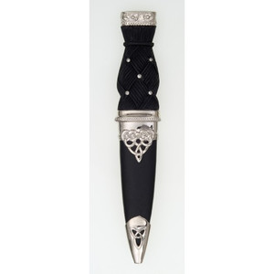 Sgian Dubh SD DPS Deluxe Polished Top with Studded Handle Sgian Dubh SD DPS Deluxe Polished Top with Studded Handle