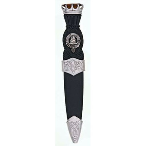 Sgian Dubh Celtic Stone Top