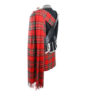 Piper's Plaid - Purled Fringe