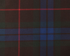 FRASER ANCIENT HUNTING  POLYVISCOSE TARTAN FABRIC
