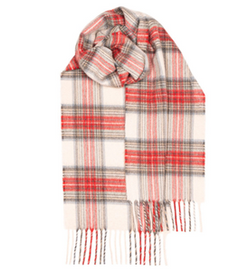 Stewart Plaid cashmere scarf Stewart Plaid cashmere scarf