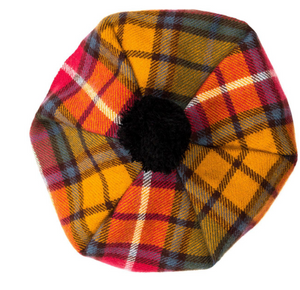 Buchanan Antique Tartan Brushed Wool Tam Buchanan Antique Tartan Brushed Wool Tam