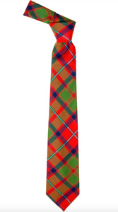 Shaw Tordarroch Red Ancient Tartan Tie
