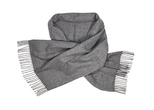 steel lambswool stole steel lambswool stole