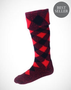Regimental Kilt Hose (Red/ Black) Regimental Kilt Hose (Red/ Black)
