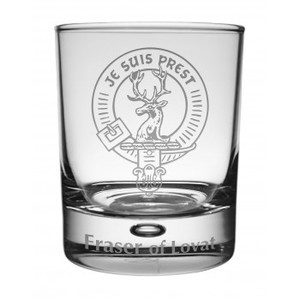 Clan Crest Whisky glass