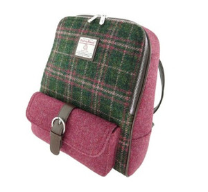 Pink and green back pack Pink and green back pack