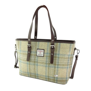 Stewart tartan tote bag