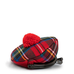 Royal Stewart Tartan tam coin purse Royal Stewart Tartan tam coin purse