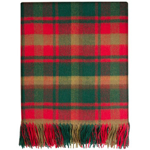 Canadian tartan blanket Canadian tartan blanket