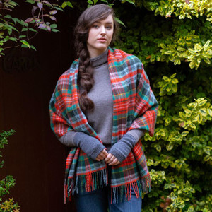 Caledonia tartan wrap