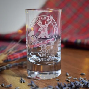 Clan Crest shot glass