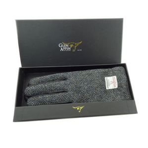 Charcoal men's gloves