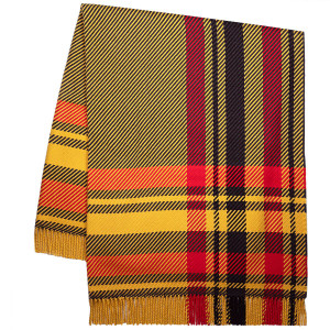Slate Coast Tartan Blanket
