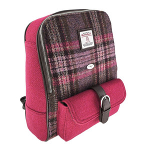 Harris Tweed Mini Back Packs | Scottish Lion