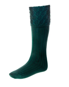 Lewis Kilt Hose Tartan Green Lewis Kilt Hose Tartan Green